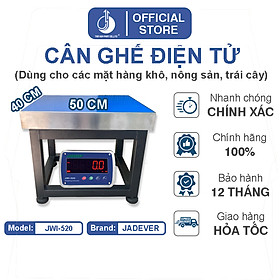 Mua Cân Ghế Điện Tử JWI-520 - Mặt Bàn Cân 400x500MM