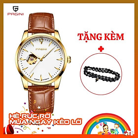 Đồng Hồ Cơ Nam Lộ Máy PAGINI Chống Nước – Chống Xước Cao Cấp