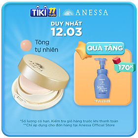 Kem nền trang điểm chống nắng dưỡng da dạng nén tông tự nhiên Anessa SPF50+ PA+++ 10g