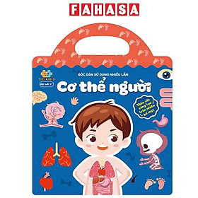 Sách - Bóc Dán Sử Dụng Nhiều Lần - Cơ Thể Người - Nhà Xuất Bản Văn Học