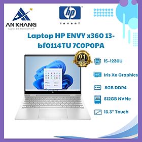 Mua Laptop HP Envy X360 13-bf0114TU 7C0P0PA (i5 1230U/ 8GB/ 512GB SSD/13.3 inch OLED Touch/Win11/ Silver/ Vỏ nhôm/ Pen) - Hàng Chính Hãng