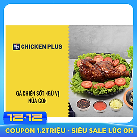 Chicken Plus Gà Chiên Sốt Ngũ Vị Nửa Con