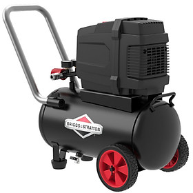 Máy nén khí không dầu hiệu B/S – BRIGGS & STRATTON USA bình chứa 24L công suất 1.5HP MODEL 0202481- Hàng chính hãng