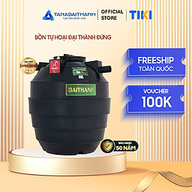 Mua Bồn nhựa tự hoại Tân Á Đại Thành Đứng 500L 1000L 1500L 2000L Chính Hãng  Bảo hành 50 năm