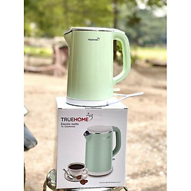 Mua Ấm Đun Siêu Tốc Dung Tích 1 5L Bằng Thép Không Gỉ TRUEHOME (cam kết hàng chuẩn  y hình))