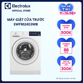 Máy giặt cửa trước Electrolux 9kg UltimateCare 300 - EWF9024D3WB