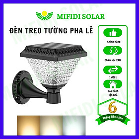 Đèn Gắn Tường MIFIDI Hoa Văn Pha Lê Năng Lượng Mặt Trời DTT02