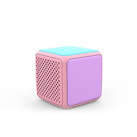 Loa bluetooth mini dễ thương silicon macaron lớn lượng loa không dây nhỏ với mic hỗ trợ chụp ảnh rảnh tay Color: pink macaron