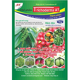 Mua  Có sẵn  Nấm Trichoderma  nấm Trico  Ủ phân  ủ vỏ cà phê nhanh hoai mục - AT Trichoderma 1kg