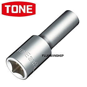 Đầu tuýp dài 6 cạnh Tone HP3S-08L ra lục giác 8mm