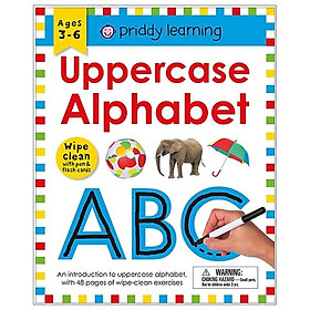 Hình ảnh Review sách Wipe Clean Workbook: Uppercase Alphabet (Wipe Clean Learning Books)