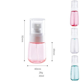 Chai xịt giọt chiết mỹ phẩm du lịch 30ml, 60ml, 80ml, 100ml