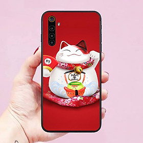 Ốp lưng dành cho điện thoại Realme 6 Hình Mèo Thần Tài Lộc Phát