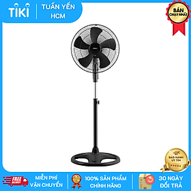 Mua Quạt đứng công nghiệp Hali DC209C công suất 100W cánh 50cm chất liệu nhựa ABS bền bỉ - Hàng chính hãng - Bảo hành 12 tháng
