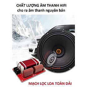 PHÂN TẦN LOA TOÀN DẢI HB03 - CÓ CHỈNH ÂM - GIÁ 1 MẠCH - MẠCH LỌC LOA TOÀN DẢI