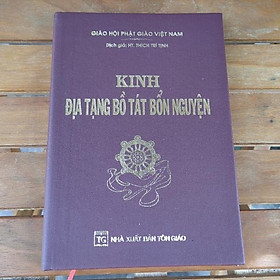 Sách Kinh Địa Tạng Bồ Tát Bổn Nguyện - Bìa simili