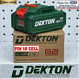 Pin Dekton M21-B4000 PIN 10 CELL - 4.0 AH
