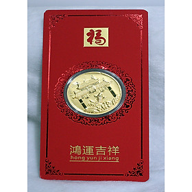 Bao Lì Xì Vàng 24k Cá Vượt Ngũ Môn (BLX_CA)