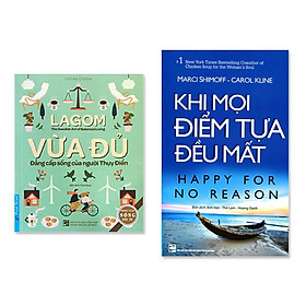 [Download Sách] Combo 2 quyển: Lagom - Vừa Đủ - Đẳng Cấp Sống Của Người Thụy Điển, Khi Mọi Điểm Tựa Đều Mất 