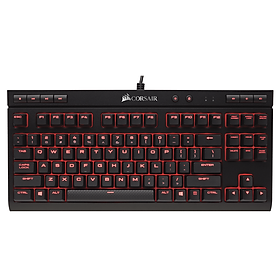 Bàn phím Corsair K63 Mx Red - Red Led- HÀNG CHÍNH HÃNG