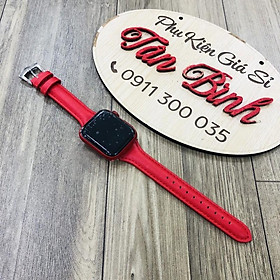 Bộ sưu tập dây da bản nhỏ cực đẹp dành cho applewatch - 3