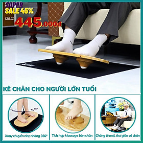 Mua Kê Chân Dành Cho Người Lớn Tuổi | Chuyển Động Tự Do 360º Tích Hợp Massage Chống Tê Mỏi Chân  Lưu Thông Khí Huyết