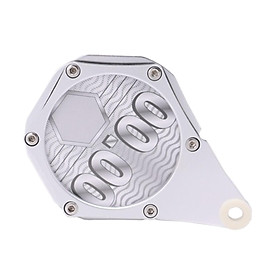 Hexagon Tax Disc Plate Motorbike Tax Disc Holder Waterproof Seal Reusable Motorcycle Supplies for Motor Bike Long Service Life Replaces