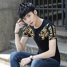 Đồ bộ nam Mẫu in sư tử vàng cực độc mẫu mặc nhà đi chơi đều đẹp DB21