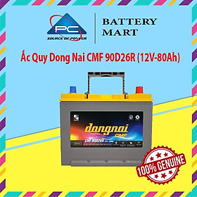 Bình Ắc Quy 12V-80Ah, Ắc Quy Dong Nai CMF 90D26L/R