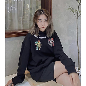 Hình ảnh Áo Hoodie HATE.R Ulzzang Unisex