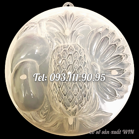 Mua Khuôn rau câu sinh nhật  cưới hỏi hình trái thơm  chuối  xoài – Khuôn hình tròn loại 20 cm - Mã số 1476