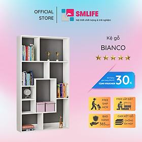 Mua Giá sách bằng gỗ đẹp chất lượng cao SMLIFE Bianco
