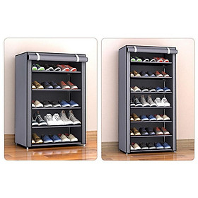 Mua Tủ đựng Giày Dép 10 tầng 9 ngăn Clean Concept (Xám) - AsiaMar88