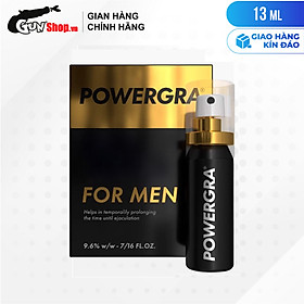 Chai 13ml Gel bôi trơn cho nam Powergra For Men