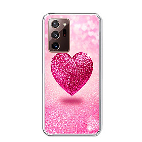 Ốp lưng điện thoại SAMSUNG GALAXY NOTE 20 ULTRA - Silicone dẻo - 0419 HEART10 - Hàng Chính Hãng