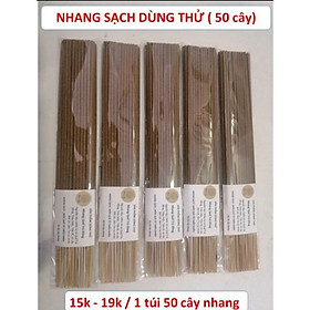 Nhang Sạch Quế và Thảo Mộc Phúc Ký 200 cây/Hộp_ Nhang xanh sạch tự nhiên không hóa chất ít khói không cuốn tàn