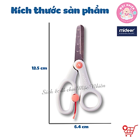 Đồ Chơi Cắt Giấy Thủ Công Tạo Hình Sáng Tạo 03 Cấp Độ - Mideer Lets Cut Paper cho Bé 3 4 5 Tuổi