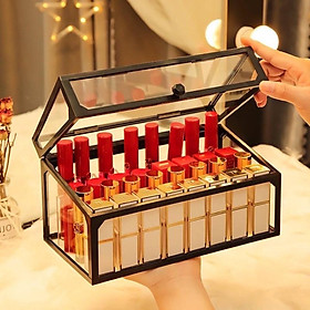 Mua Hộp đựng son 32 ô có nắp chất liệu mica trong suốt