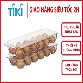 Mua Khay đựng trứng kèm nắp đậy Inochi Yoko 12 quả