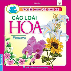 Download sách Từ Điển Hình Ảnh Cho Bé - Các Loài Hoa