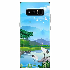 Ốp lưng dành cho Samsung Note 8 mẫu Sáng Trong Lành