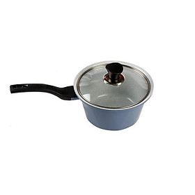 Nồi đúc ceramic cao cấp 1 tay cầm 18cm, dùng được bếp từ