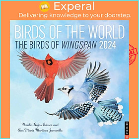 Sách - Birds of the World: The Birds of Wingspan 2024 Wall Calendar by Natalia Rojas (UK edition, paperback)