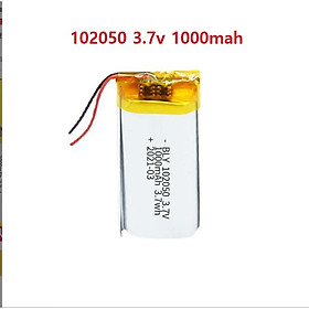Mua Pin Sạc Lithium Polymer 3.7V 1000mah 102050 Cho tai nghe loa Mp3 MP4 MP5 GPS PSP Bluetooth hàng mới