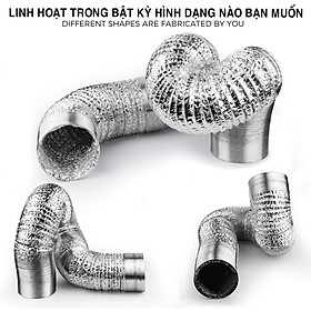 Mua Ống gió mềm  ống Hút mùi  ống thông gió LOẠI TỐT  1m