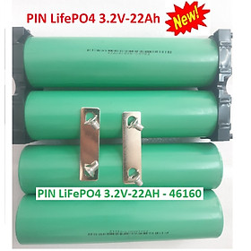 Mua Combo 4 Cell Pin Lithium lifepo4 46160 3.2V 22Ah kèm Phụ kiện (Khung + Cầu nối + ốc)
