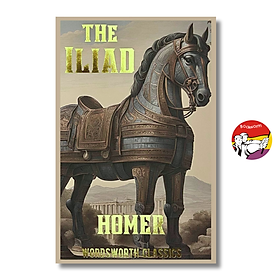 Sách - The Iliad by Homer - Classics/Poetry/Fiction book in English - Sách Ngoại Văn nhập khẩu