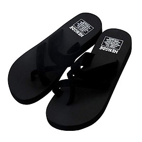 1 đôi dép sandal đi biển nam nữ bền đẹp (màu đen)
