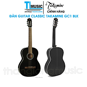 Mua Đàn Guitar Classic Thương Hiệu Nhật Bản Takamine GC1-BLK - Hàng Chính Hãng