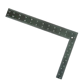Thước Kim Loại L Shape Quilting Thước 90 độ Cho Mẫu May Mặc DressMaking
